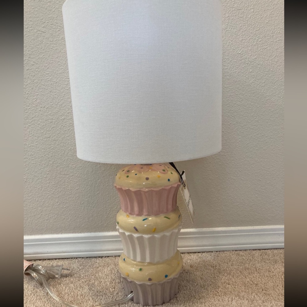 Karma Home New Viral TikTok Pastel Cupcake Lamp New